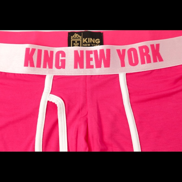 KING NEW YORK , TRUNK , bamboo fabric underwear.(PINK) - Picture 12 of 16